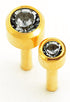 Caflon Black Crystal Regular Gold Uncarded