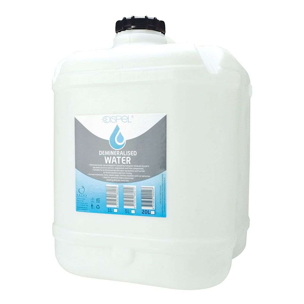 Dispel Demineralised Water 20L