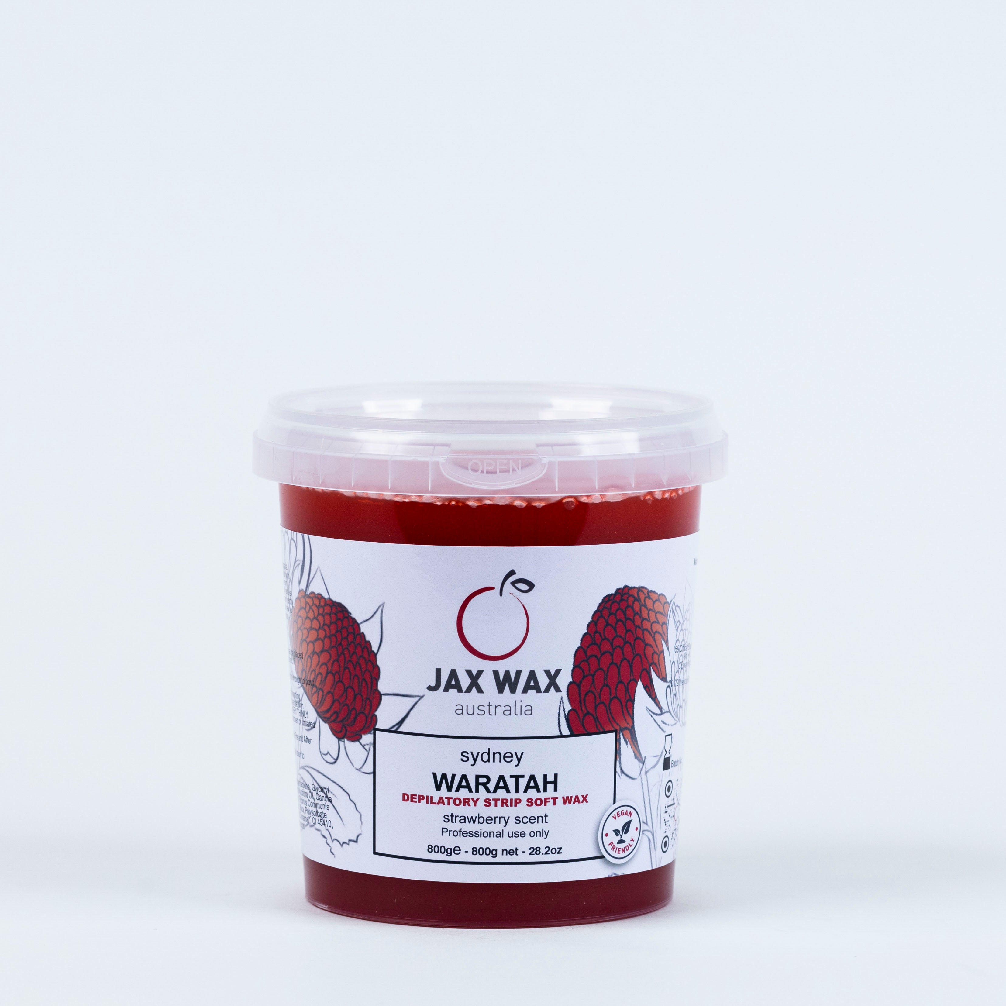 Jax Wax Sydney Waratah - Strip/Soft Wax 800g [OOS]