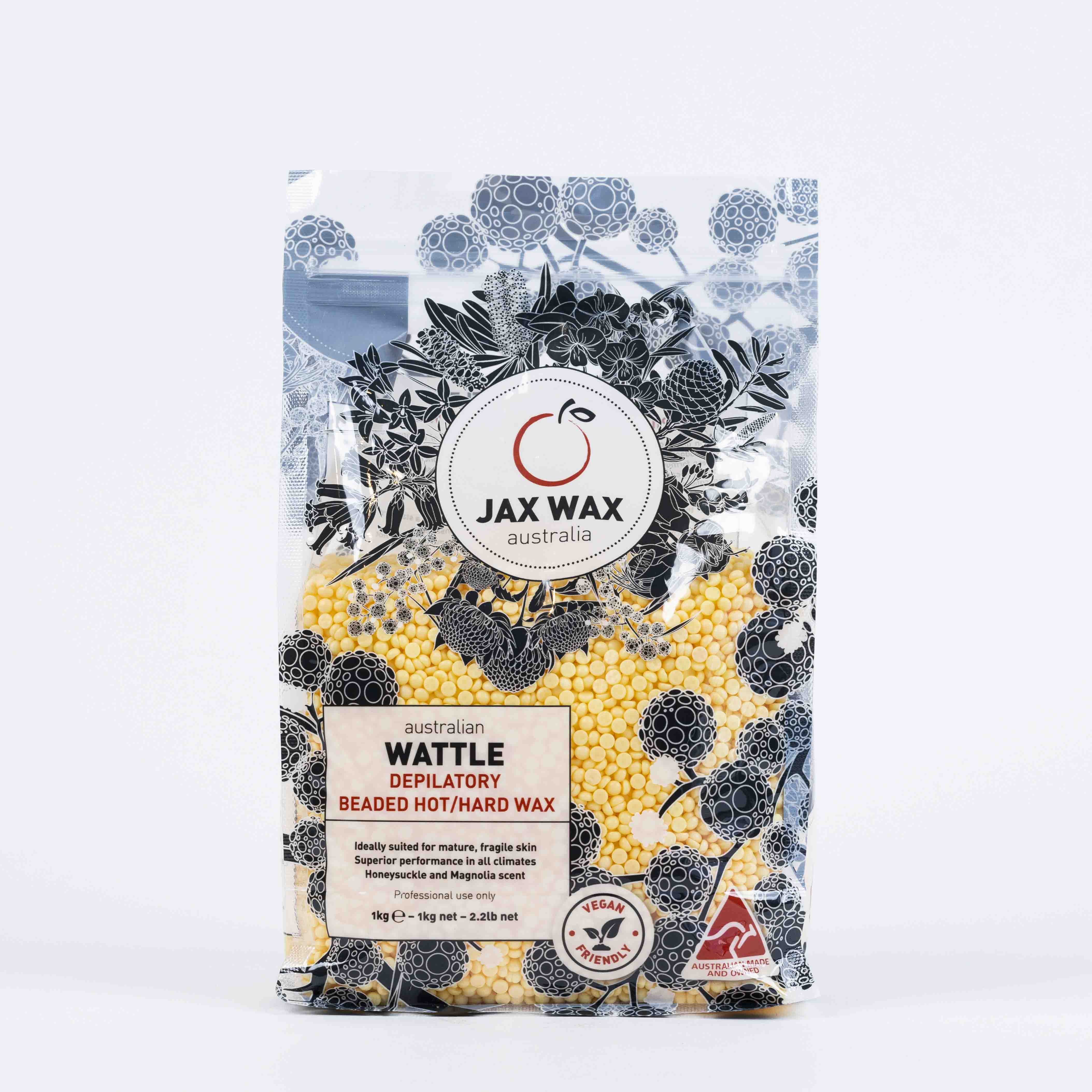 Jax Wax Australian Wattle Beads 1kg