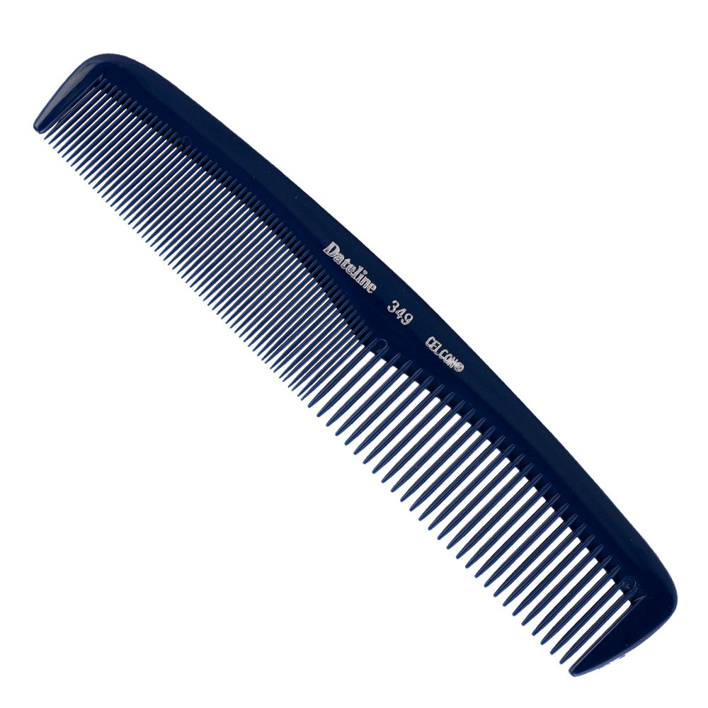 Dateline Professional Blue Celcon Basin Comb 8" 349 - Large