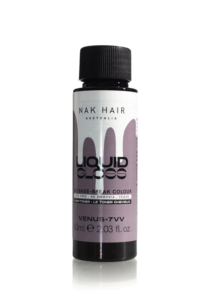 NAK Liquid Gloss Venus 60ml - 7VV Dark Blonde Intense Violet