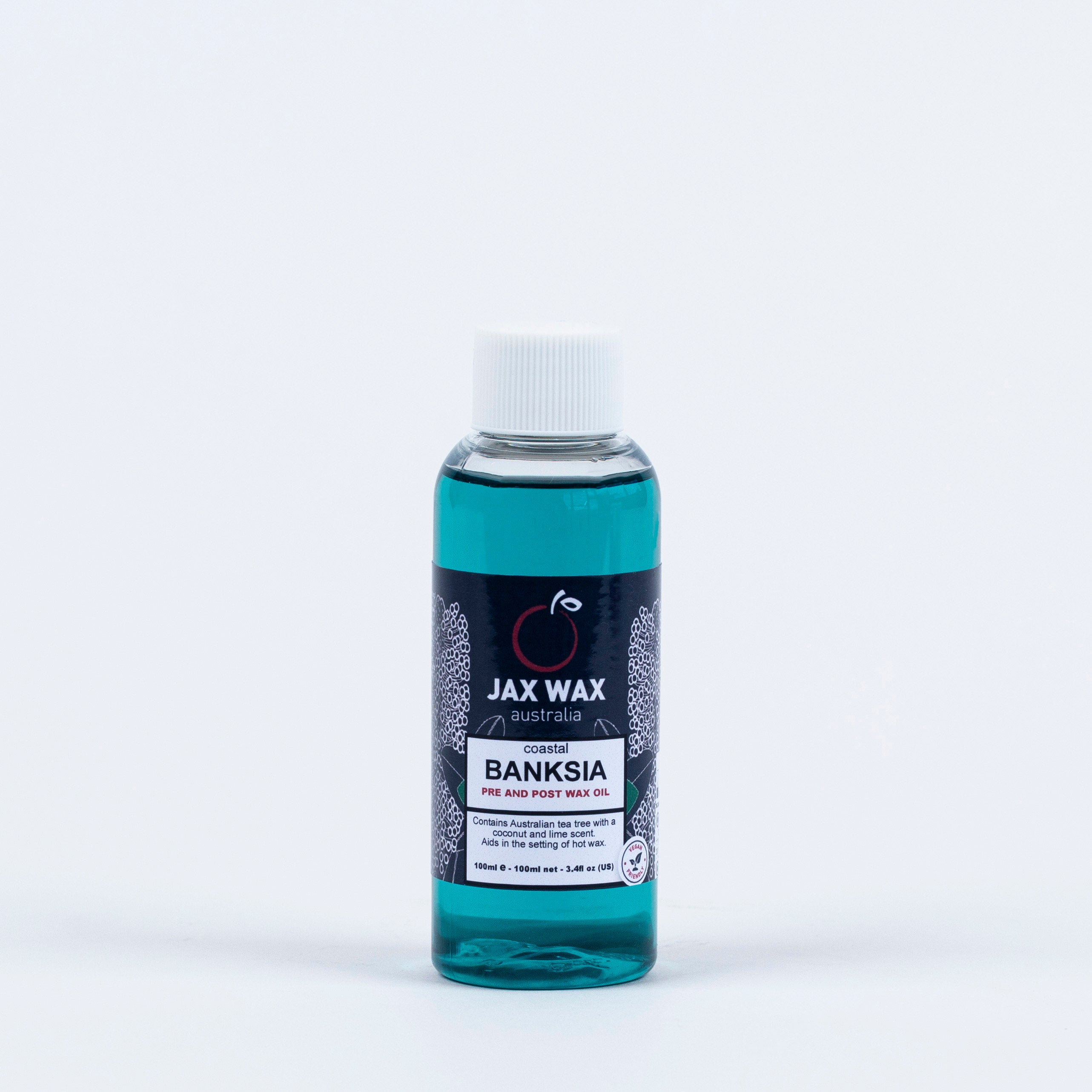 Jax Wax Coastal Banksia Pre & Post Wax Oil Disc Cap 100ml