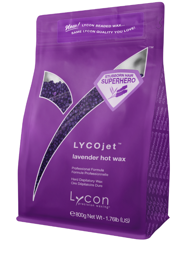 Lycon LYCOJET LAVENDER HOT WAX - BEADS 800g