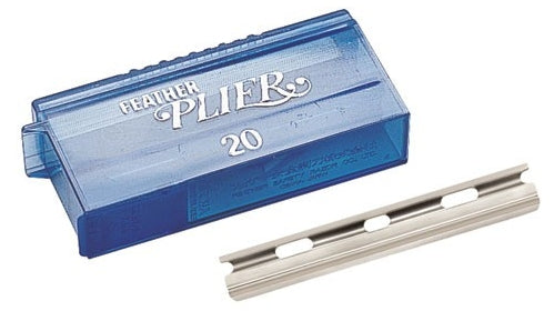 Feather Plier Blades Cartridge of 20 blades