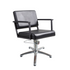 KSHE Phoebe Styling Chair BLACK - 5 Star Base