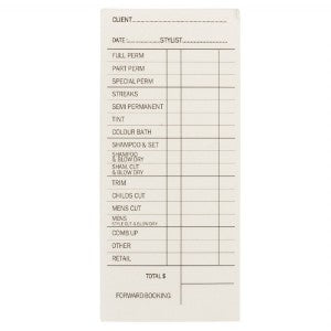 Dateline Professional Salon Docket Pad - 100pc