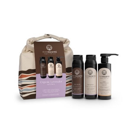 EverEscents Organic Lavender Christmas Trio Gift Pack