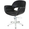 Eva - WHITE 5 Star Hydraulic BLACK Upholstery [DEL]