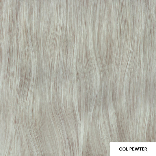 Angel Regular 4x9 Tape Extensions (20"/50cm) 10 Tapes Light PEWTER