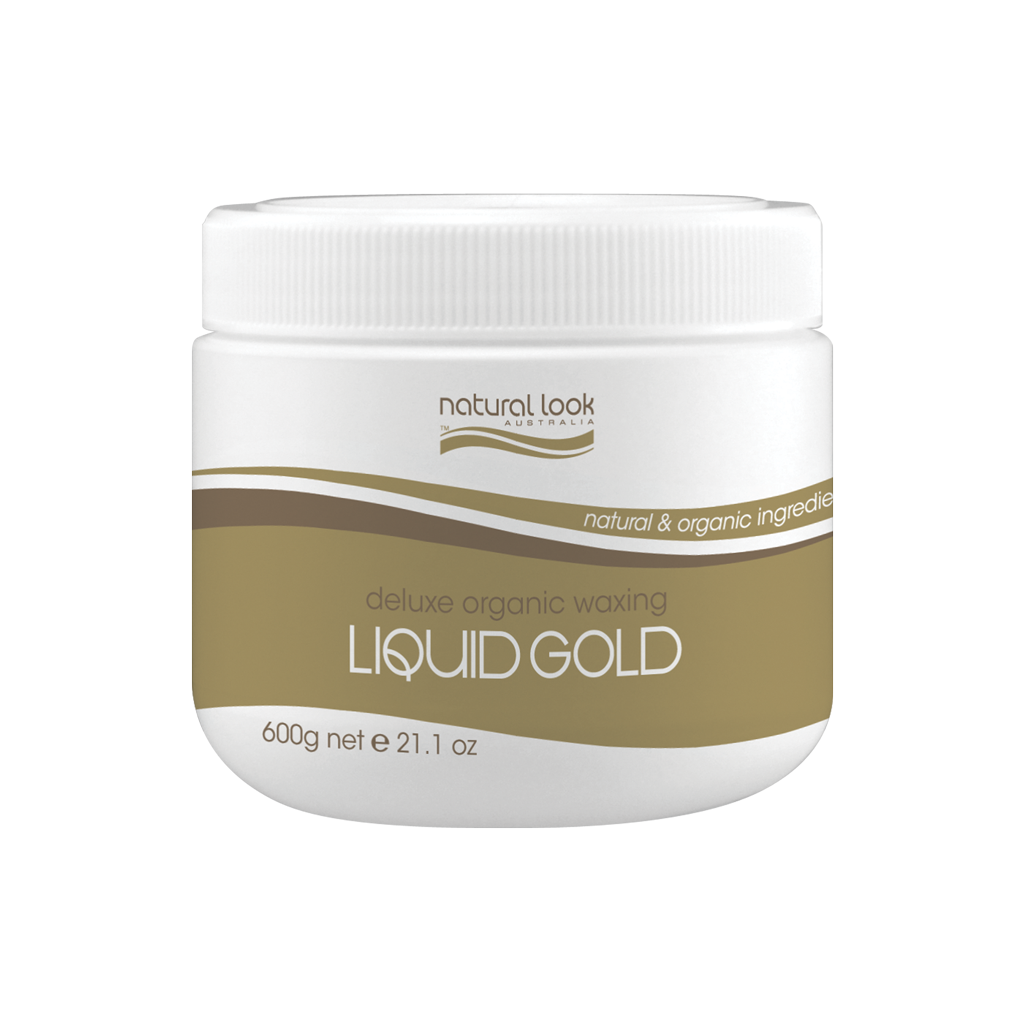 Natural Look Liquid Gold Strip Wax 600g tub