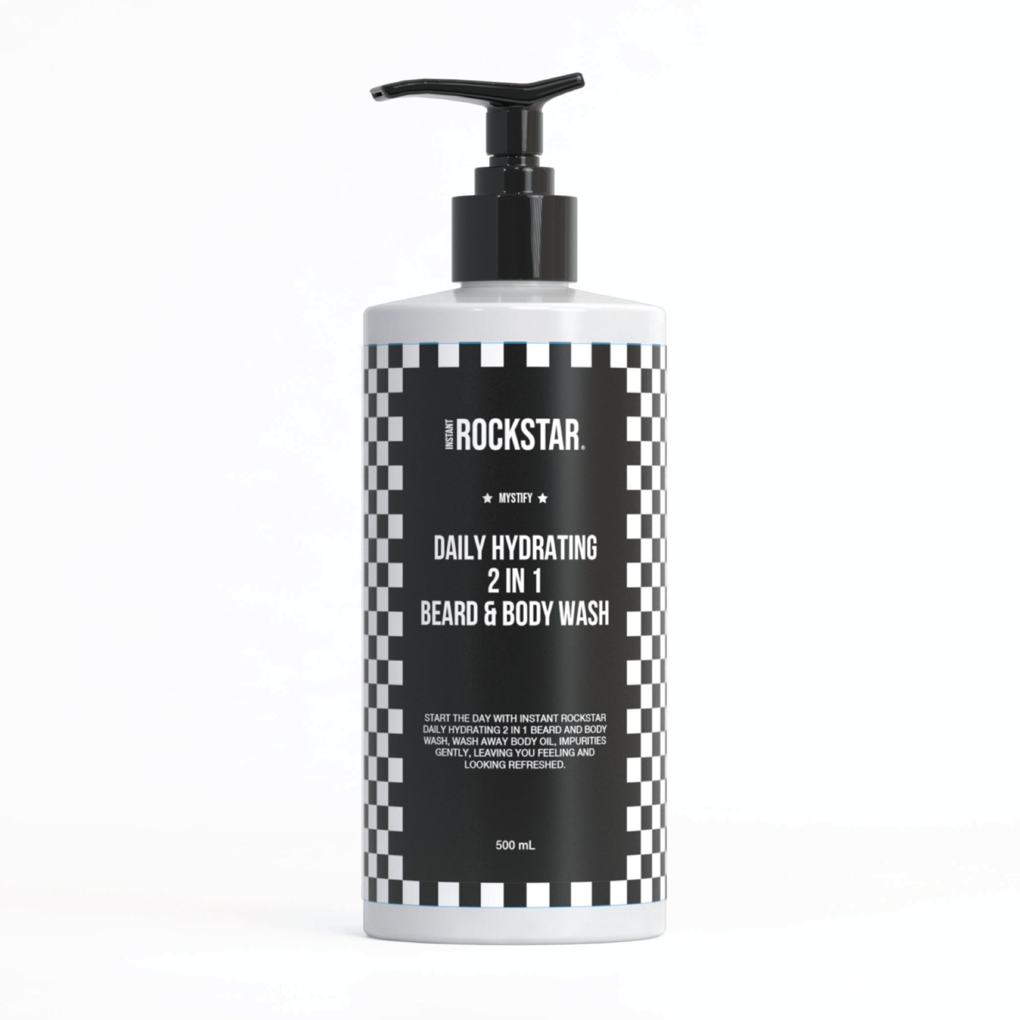 ROCKSTAR 2 in 1 Beard & Body Wash 500ml