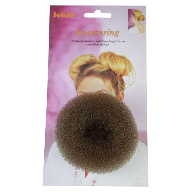 Hair Donut Medium Brown 8cm