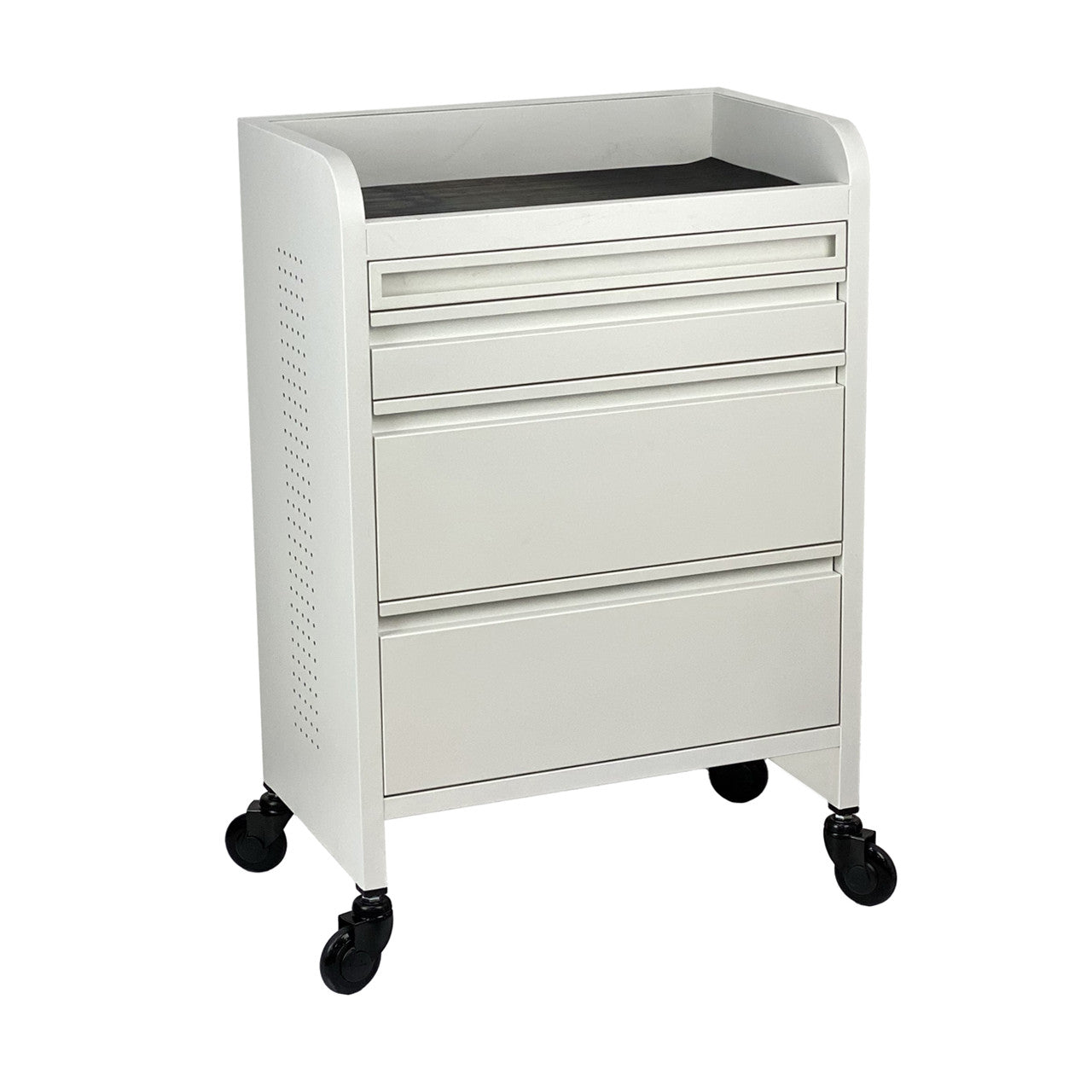 Fusion Plus - WHITE With CLICK'NCLEAN Castors