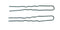 AMW Thick Fringe Pins 50g bag - Black