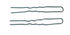 AMW Thick Fringe Pins 50g bag - Black