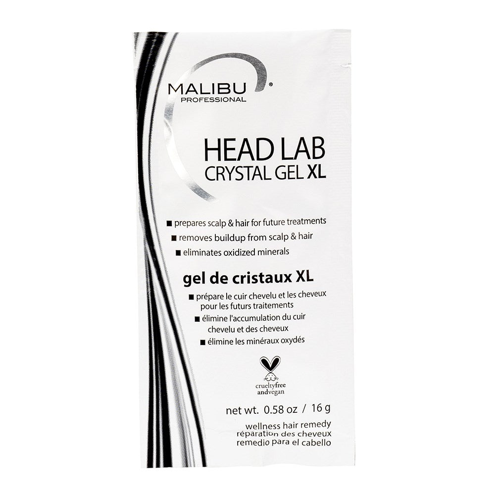 Malibu C Head Lab Crystal Gel XL Hair Treatment 6pc