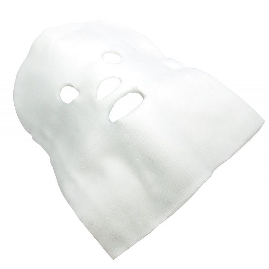 Bodyline Gauze Facial Masks Eyes-Nose Cut-Out 50pk