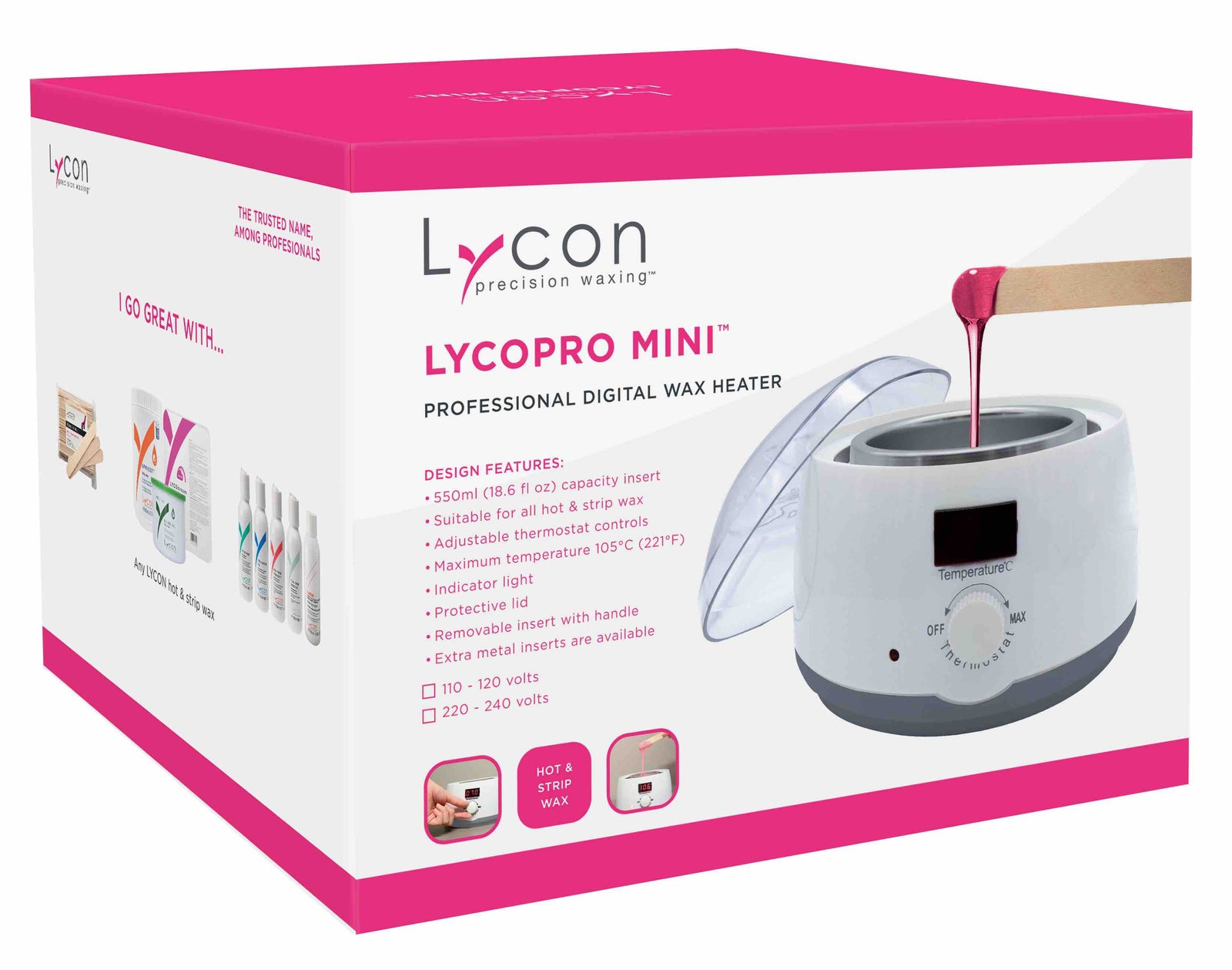 Lycon LYCOPRO MINI DIGITAL WAX HEATER 500g