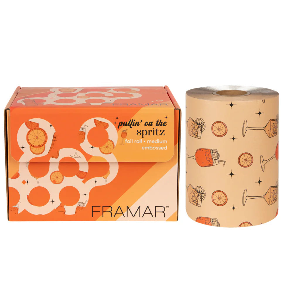FRAMAR Puttin' On The Spritz Embossed Roll -12.7cm x 97.5mtr