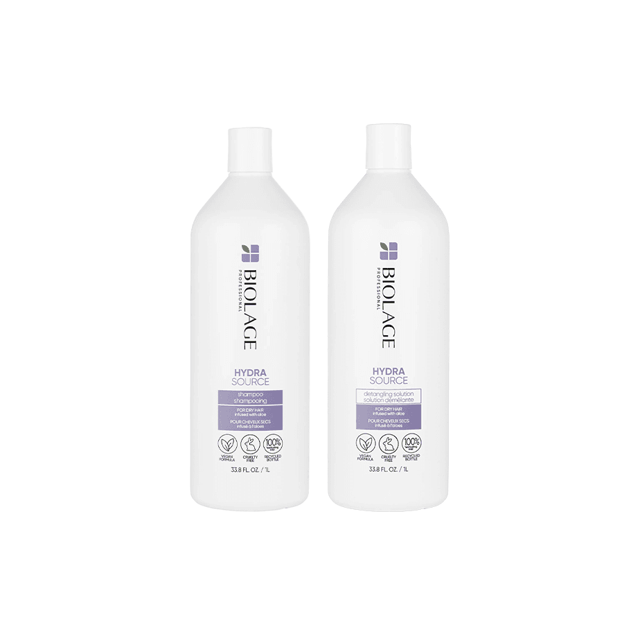 Biolage Hydrasource 1 Litre Shampoo and Conditioner Bundle