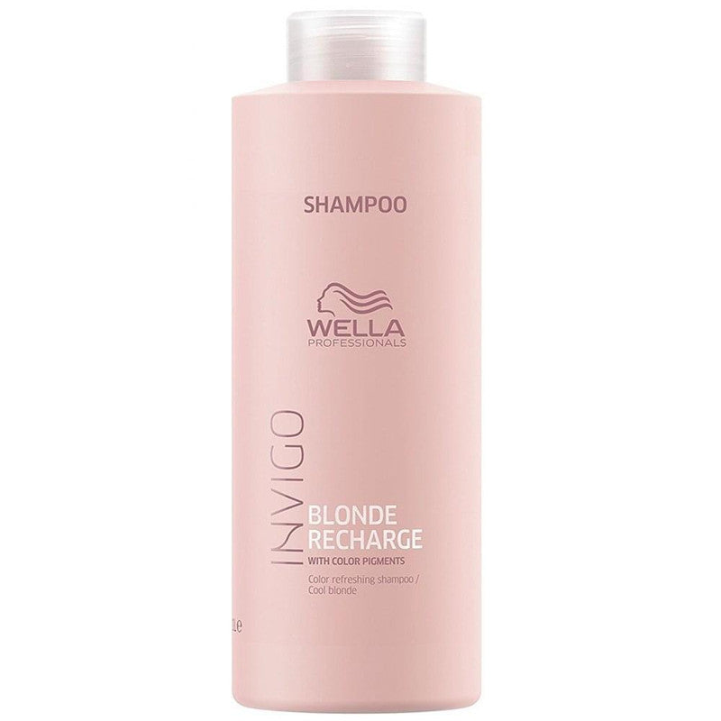 Wella INVIGO BLONDE RECHARGE COOL BLONDE COLOR REFRESHING SHAMPOO 1000ML