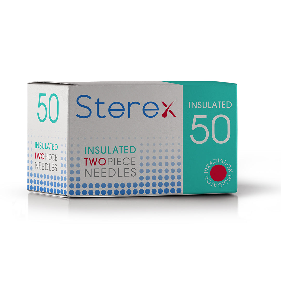 Sterex Insulated TwoPiece Needles 50/box - F2I