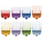 Wahl Color Coded Caddie Attachment Combs #1 to 8[OOS]