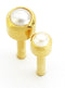 Caflon White Pearl Gold Reg Uncarded