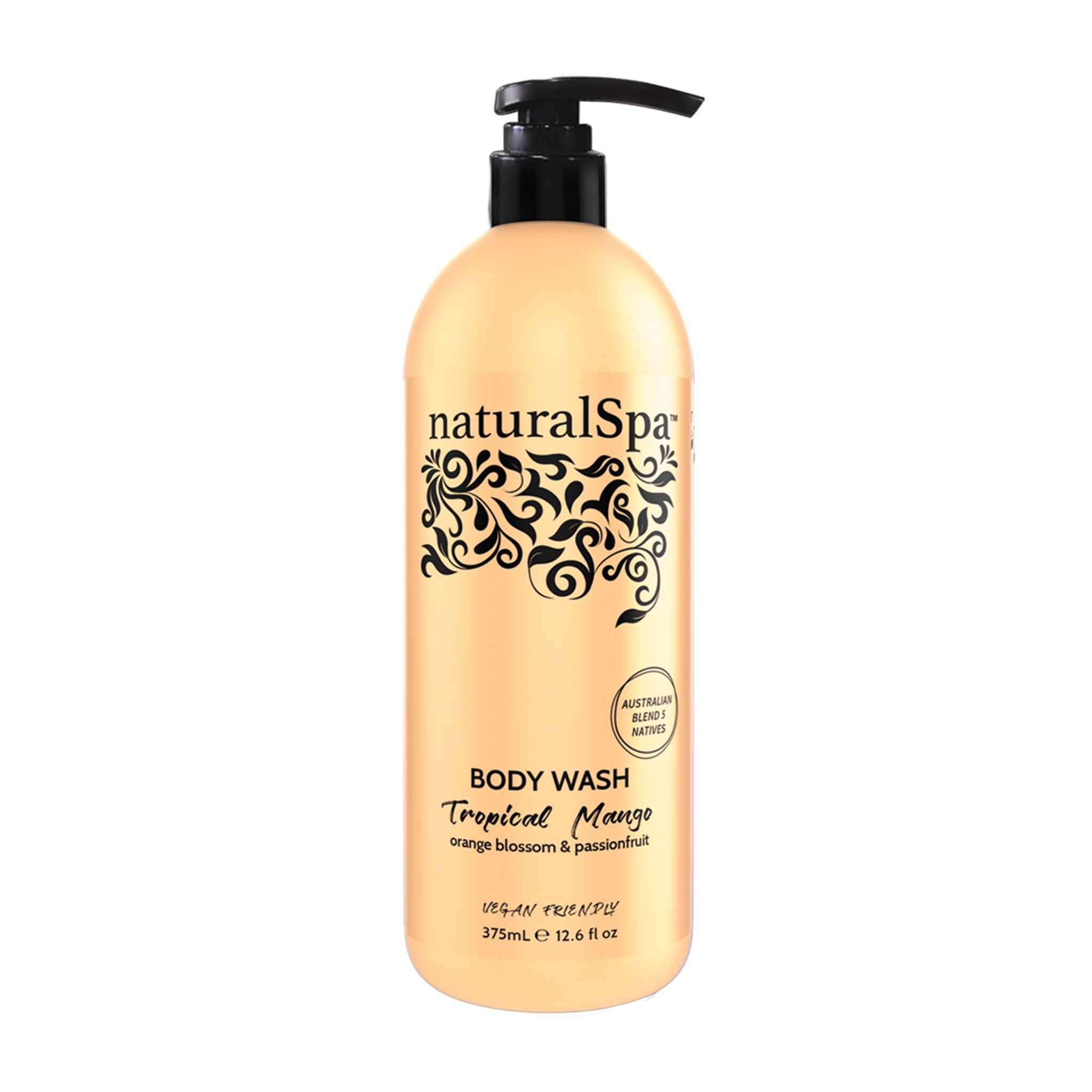 Natural Look Natural Spa Tropical Mango Body Wash   375ml