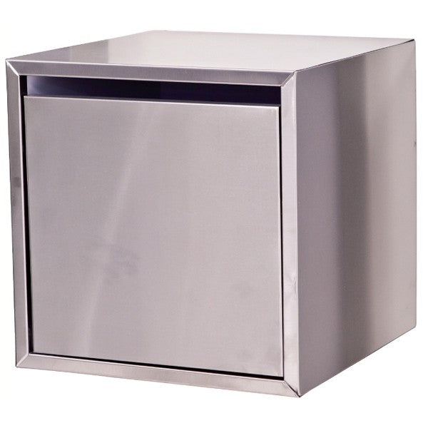 Cube Console Stainless Steel