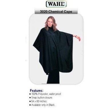 Wahl Bleach Proof Cape - Black WP3028