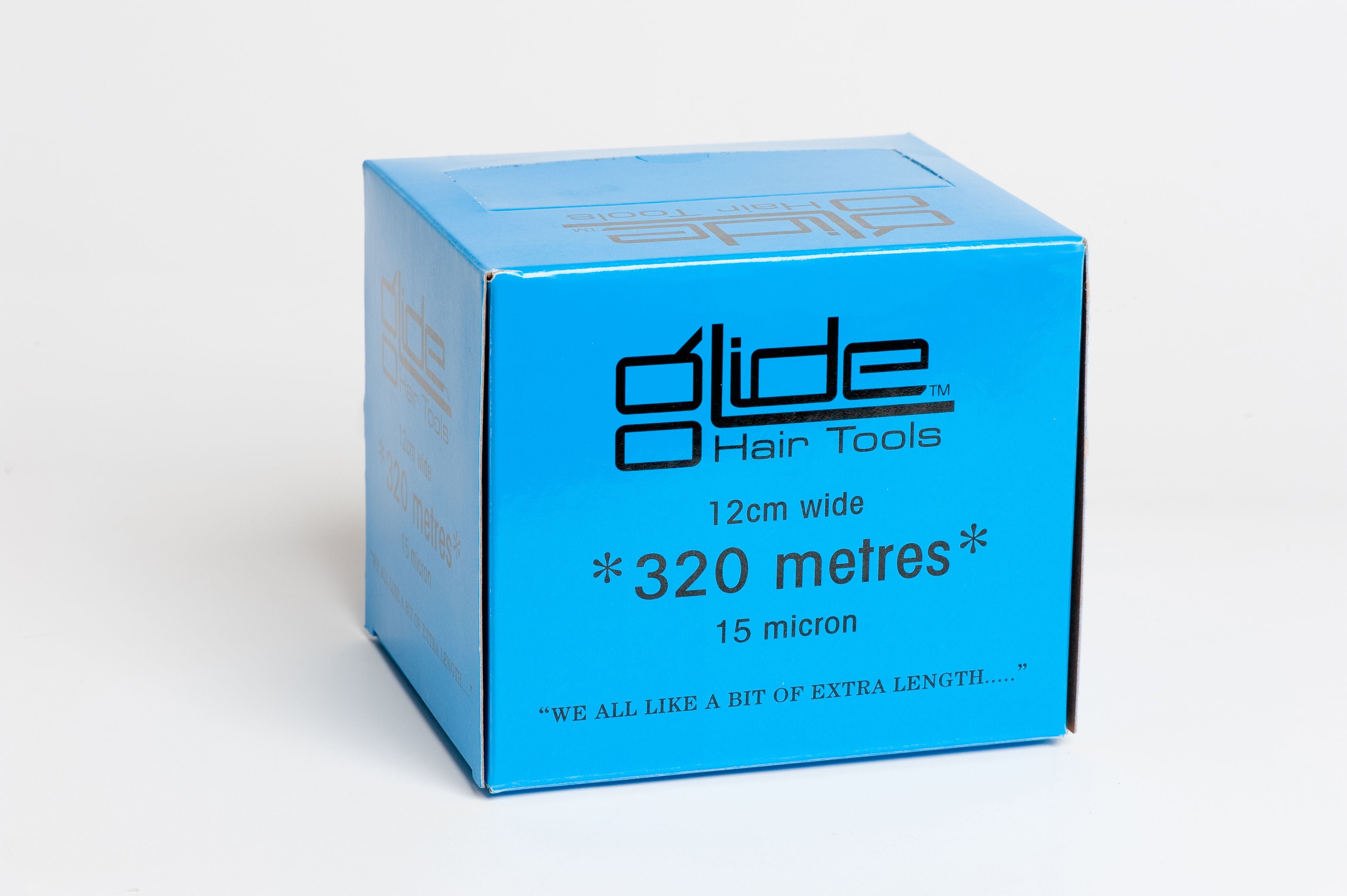 Glide 15 micron 12cm wide 320m Foil Roll