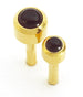 Caflon Blu Black Onyx Gold Reg Carded