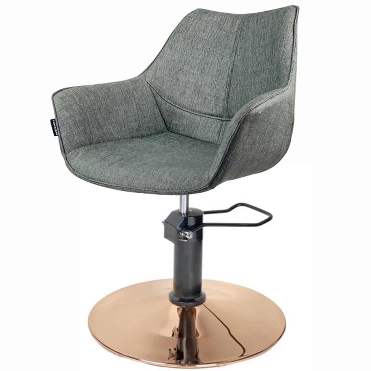 Kate - GOLD Disc Hydraulic  GREY  Upholstery [DEL]