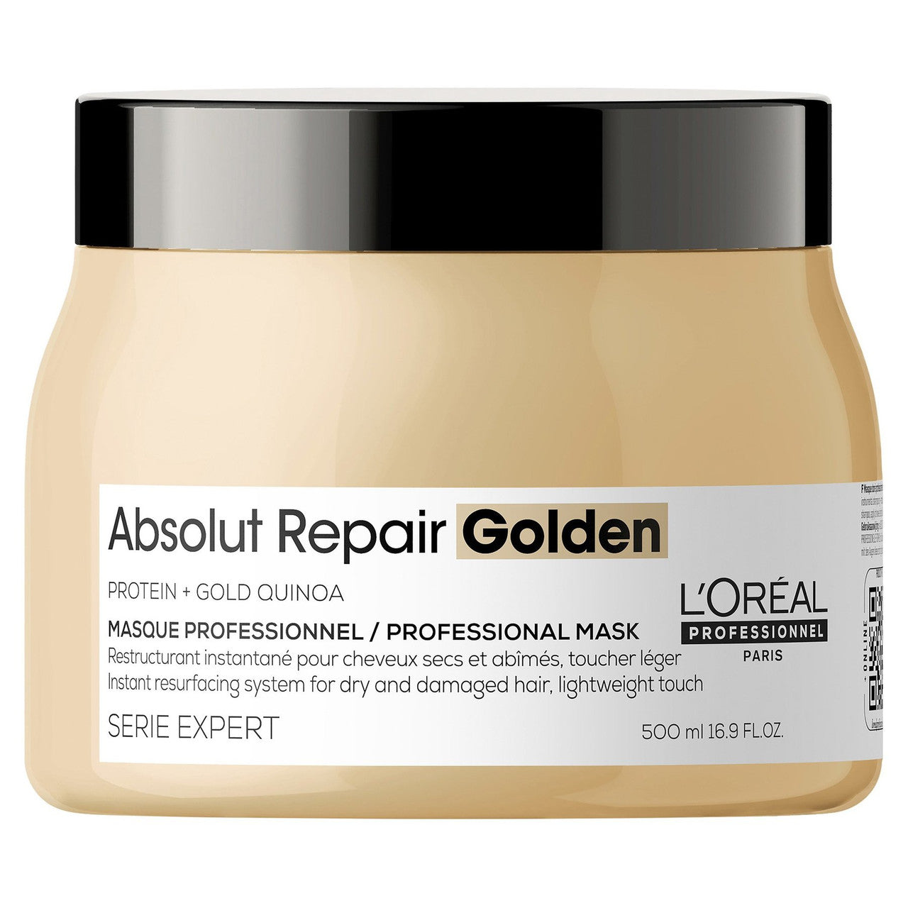 L'Oreal Serie Expert Absolut Repair Resurfacing Golden Masque/Mask for Damaged Hair 500ml