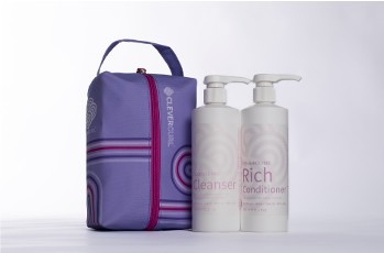 Clever Curl Fragrance Free Wash Day Rich Duo - Christmas Pack 7