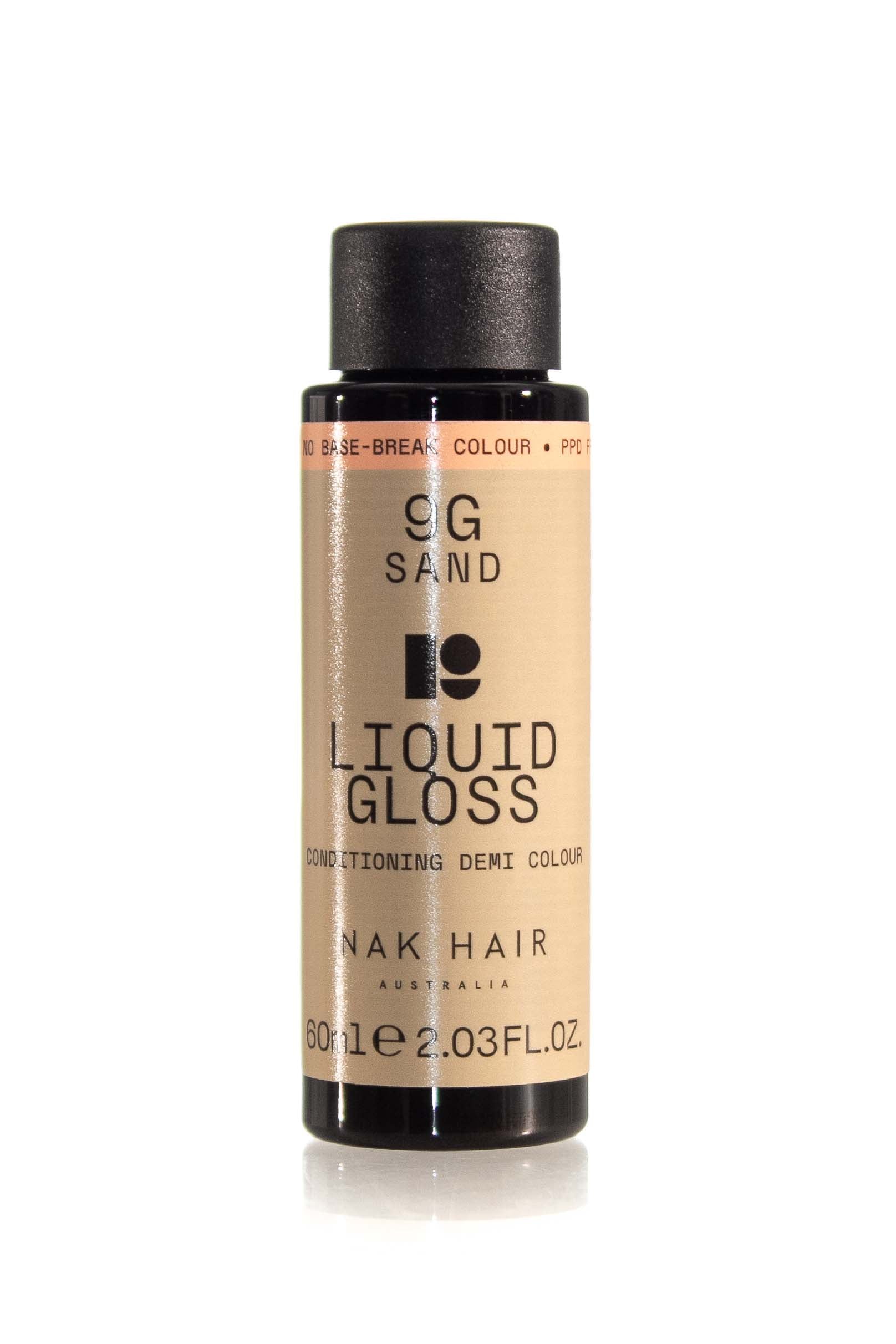 NAK Liquid Gloss Sand 60ml - 9G Very Light Blonde Gold