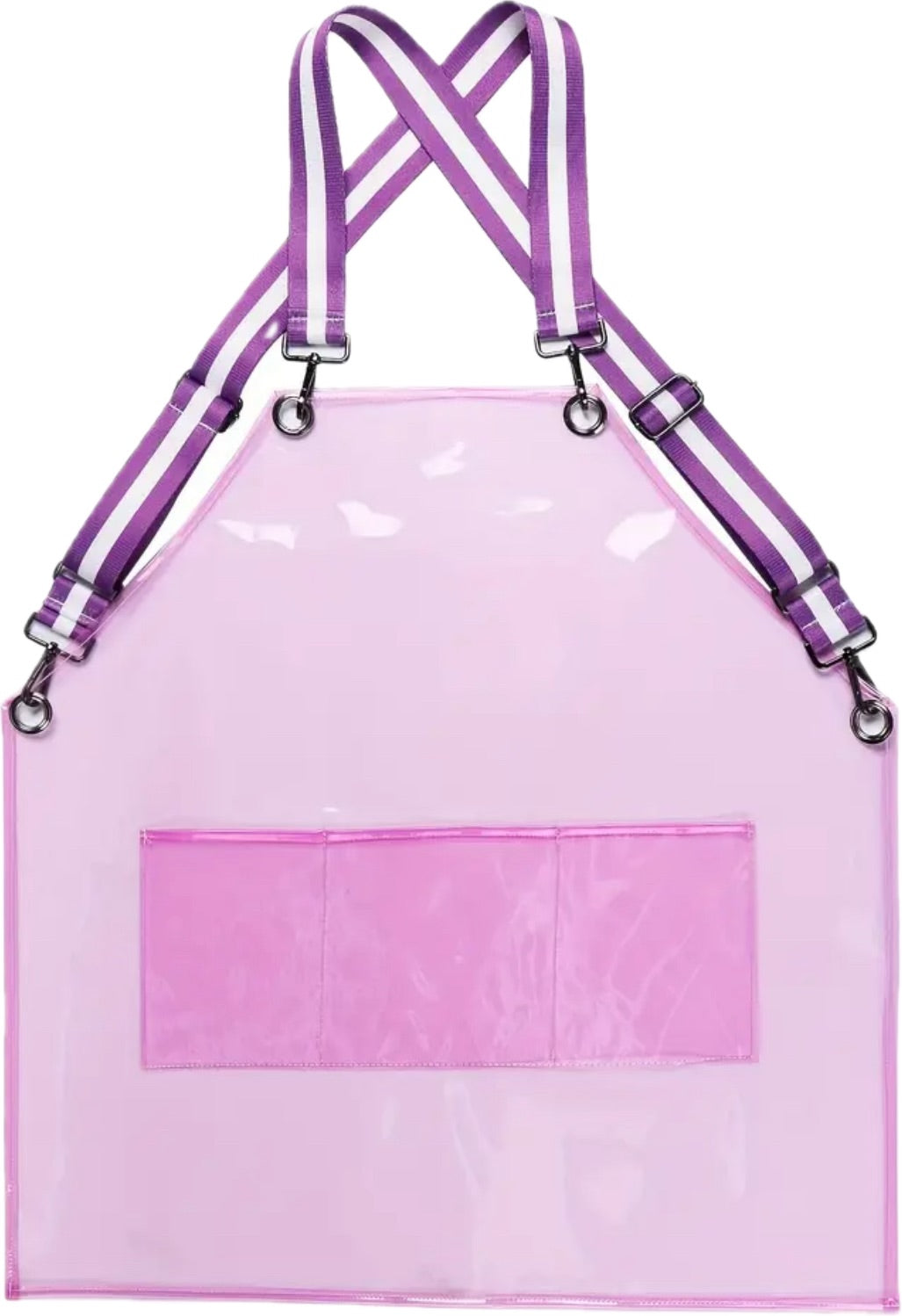 Waterproof Apron with Pocket - Pink
