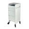 Fusion Trolley WHITE -With CLICK'NCLEAN Castors