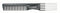 EuroStil #128 Styling Comb with Metal Lifters - 190mm