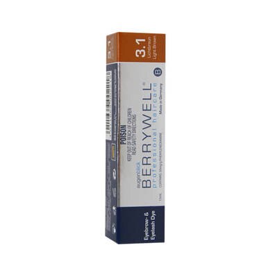 Berrywell Eyelash Tint Light Brown 3-1 15ml