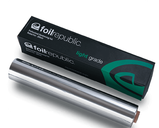 Foil Republic Light Grade Silver Foil Catering Roll 44cm x 150m