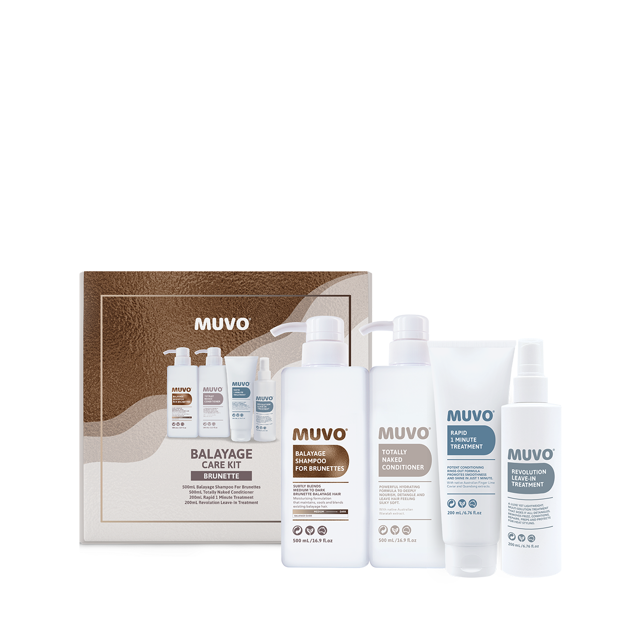 MUVO Balayage Care Kit For Brunettes [DEL]