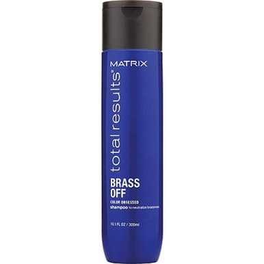 Matrix Total Results Brass Off Brass Off Blue Toning Shampoo 300ml