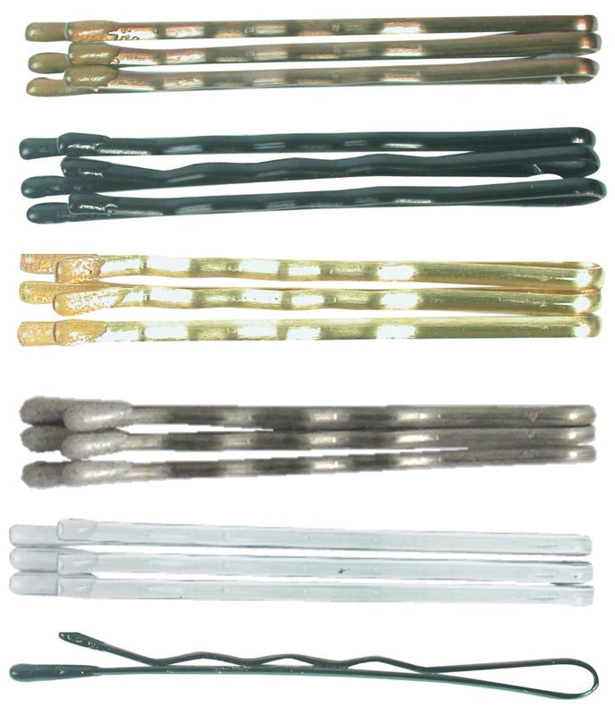 555 Pins SMALL BOBBY (1.5 Inch) BRONZE COLOUR 100g Tub