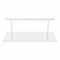 Footrest Block Floor Mounted - White