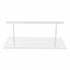 Footrest Block Floor Mounted - White