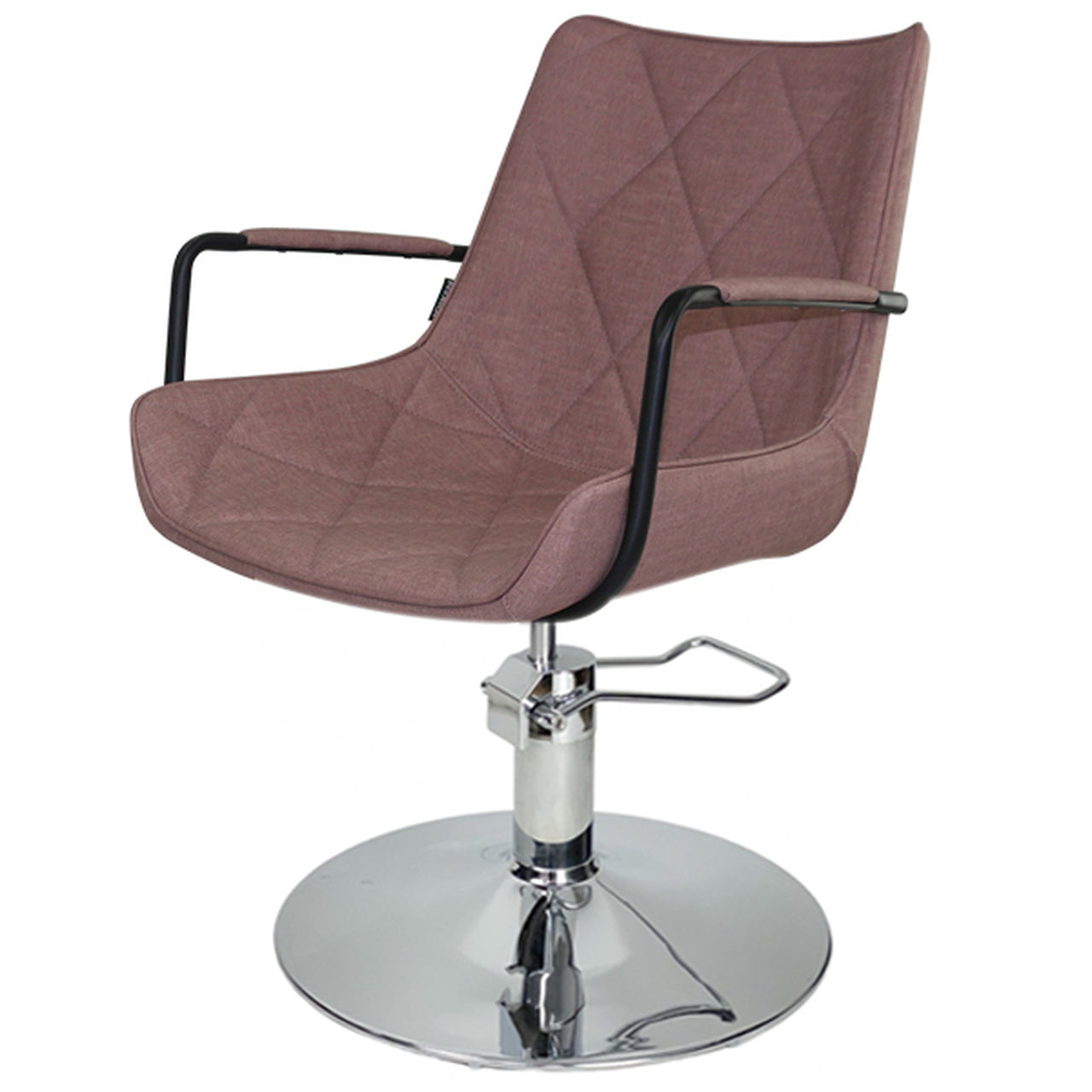 Taylor - CHROME Disc Hydraulic Dusty Pink Upholstery