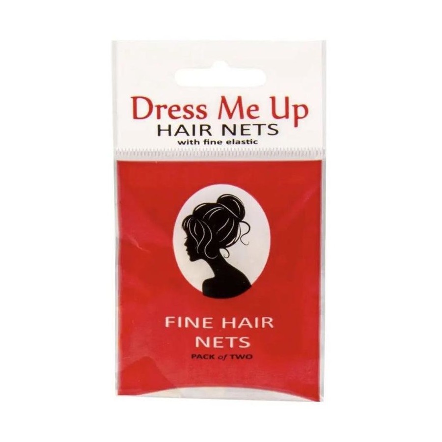 Dress Me Up Fine Hair Nets 2 pc Brown
